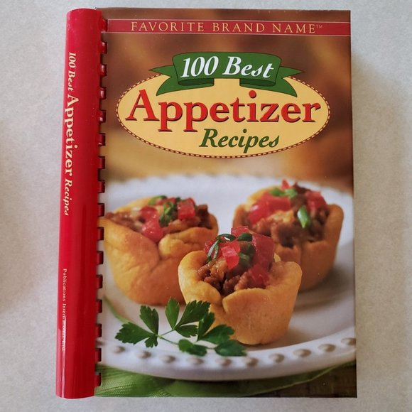 100 BEST APPETIZER RECIPES - Cookbook - Picture 1 of 3